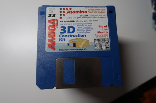 Amiga format magazin cover - amiga,