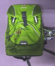 Deuter One Two Schulranzen Neu grün unisex top tragesystem rucksack backpack 