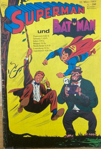 Superman und batman heft - superman,