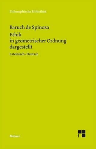 Baruch spinoza ethik - spinoza,