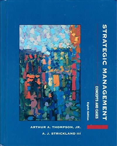 Strat mgt concepts and cases - concepts,