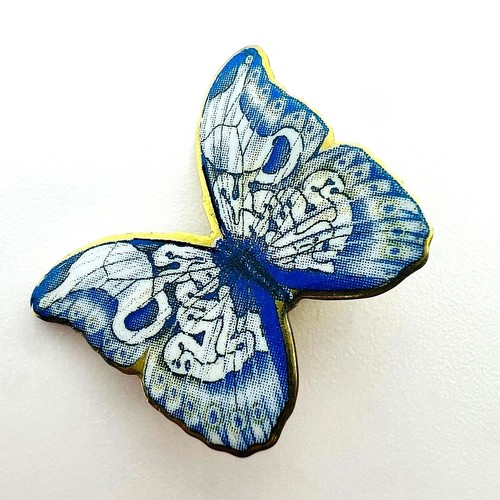 Vintage schmetterlingsbrosche - vintage,
