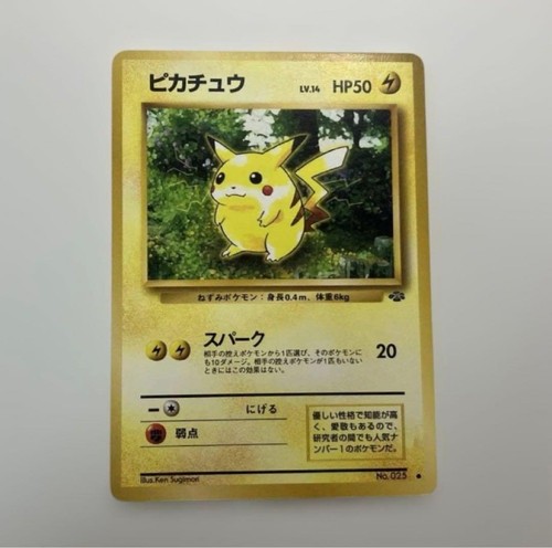 Pikachu old back 2nd - back, ●
