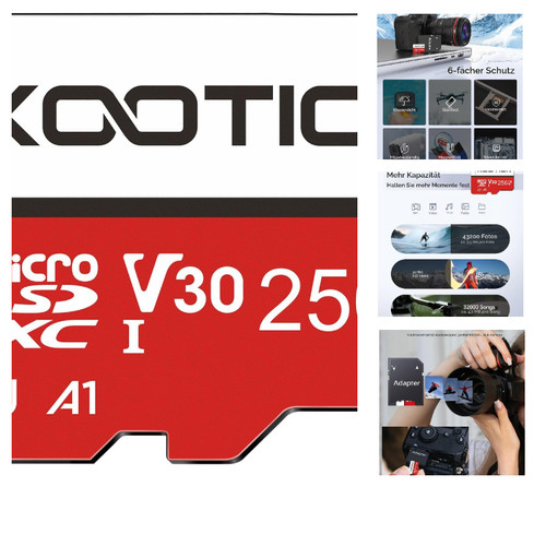 Kootion 256gb micro karte - micro, sd