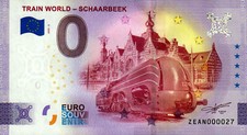 Null Euro Schein - 0 Euro Schein - Belgien - Train World - Schaarbeek 2025-5