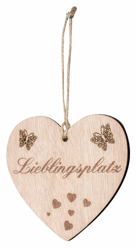Lieblingsplatz herz 10x9cm - lieblingsplatz,