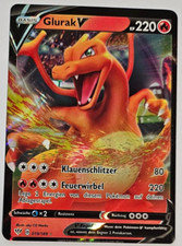 Pokemon Karte: Glurak V 019/189 Flammende Finsternis Near Mint Deutsch