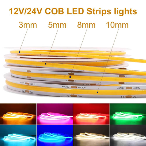 Cob led streifen - 5m,