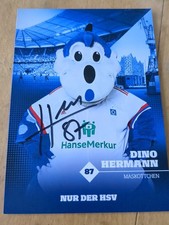 Dino Hermann. Hand Signiert
