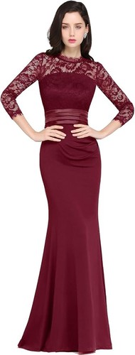 Damen elegant langes - ,