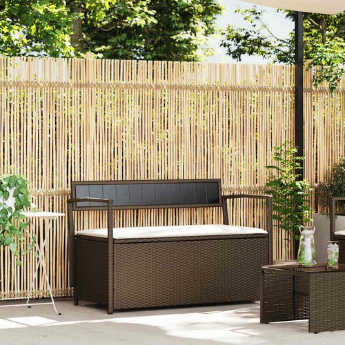 Gartenbank mit stauraum und - gartenbank,