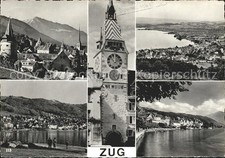 Zug ZG Panorama Zugersee Turm