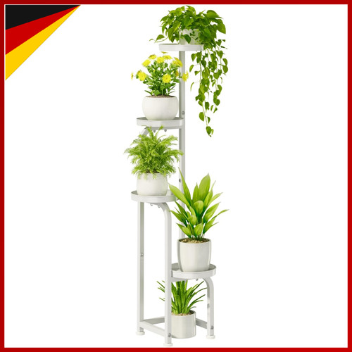 Blumenständer metall weiß - metall, 4