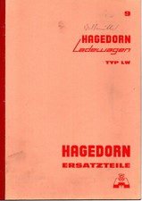Ersatzteilliste Hagedorn Ladewagen Typ LW