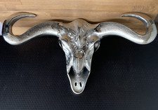 Wandfigur XXL Stierkopf