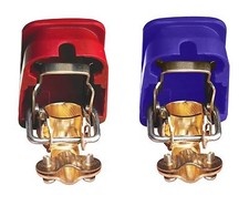 2x Batterieschnellklemmen