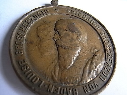 Antik bronze medaille - antik,