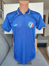 Italien Italy Italia Trikot Shirt Jersey Maglia Home Heim blau 1990 diadora M S