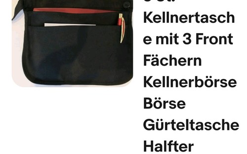 Kellnertasche mit 3 - 4,