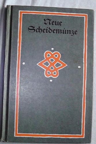 Neue scheidemünze aus - scheidemünze:, dem