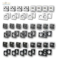 UP Antennen- & Netzwerkdosen + Rahmen Set Flair MULTIMEDIA 18-teilig unterputz