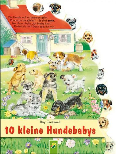 Zehn kleine hundebabys - zehn,