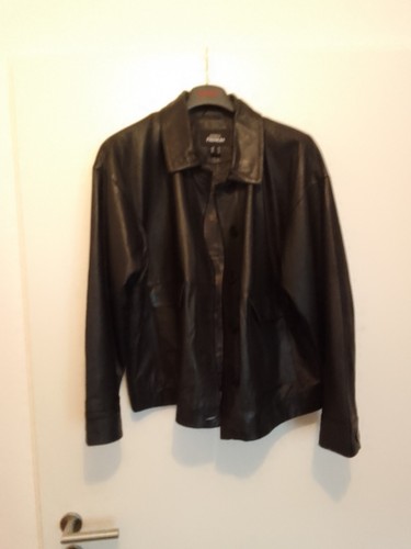 Nappa lederjacke schwarz - lederjacke,