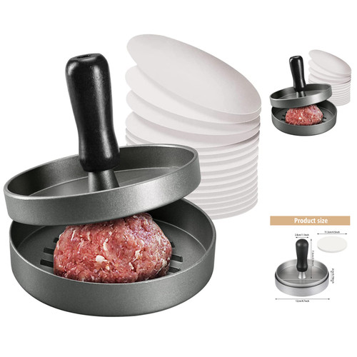 Burger presse 100 wachspapier - presse,