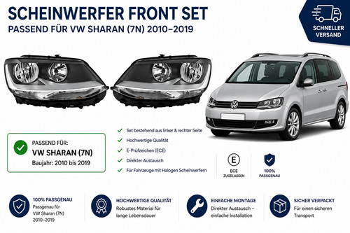 Scheinwerfer vorne links - , +