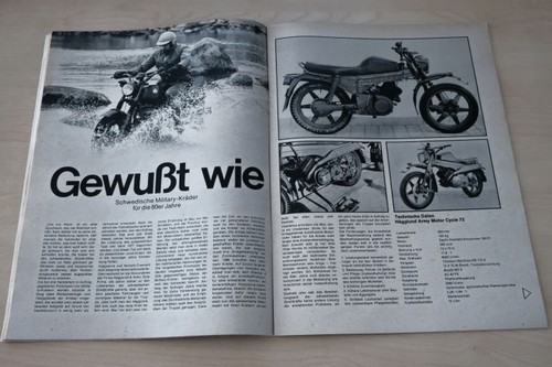 Motorrad 1972 monark 72 - motorrad,