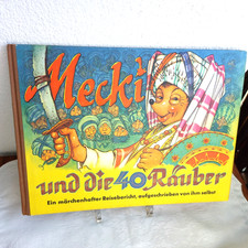 Mecki Buch --Mecki +die vierzig Räuber-Wilhelm Petersen, Hammerich & Lesser 1960