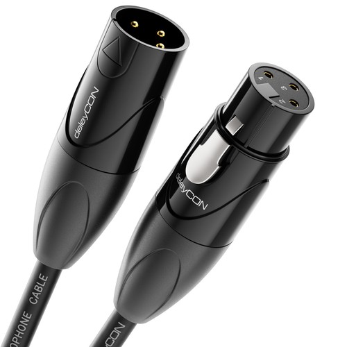 Xlr kabel audiokabel 3polig - 5m,