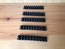 Lego 50x bb0076 Kette Technic Link Chain schwarz black Kettenglieder Bagger Kran