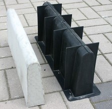 Randsteinform abgerundet- Gießform für Beton Bordsteine