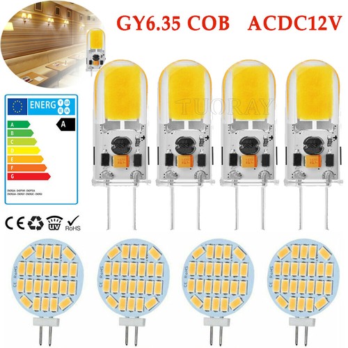 12pcs gy6 led dc 12v - 4/8/12pcs, g4