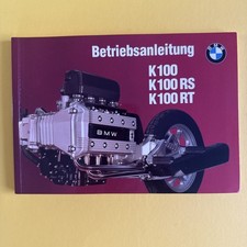 BMW K100, K100 RS RT Betriebsanleitung incl. Serviceheft  Top Motorrad