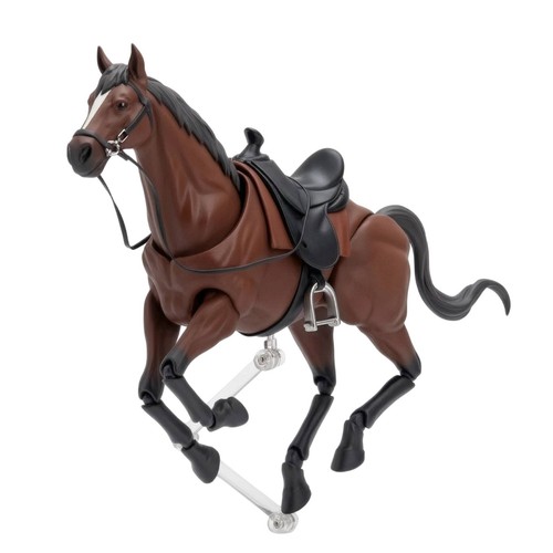 Pferdefigur mit sattel - mit,