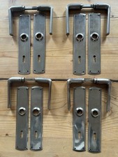 4 Bauhaus Design Türdrücker Türgriff Türklinke Vintage Pölzig Drückergarnitur