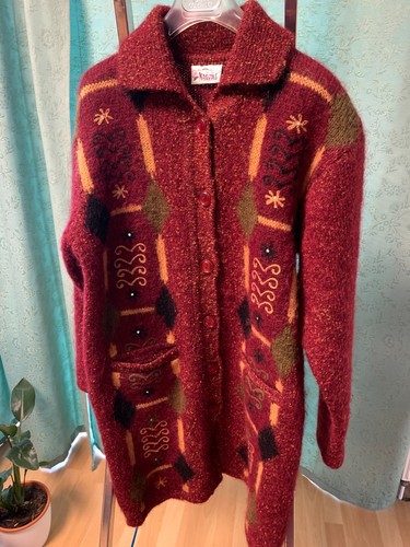 Rote vintage damen - rote,