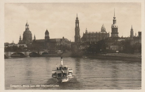 Dresden vor 1945 blick von - dresden,