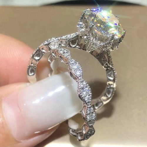 Rund diamant hochzeit - rund,