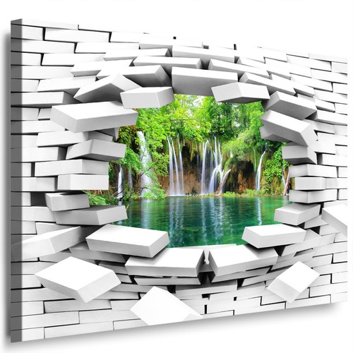 Bild leinwand illusion - leinwand,
