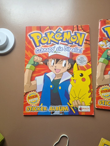 Topps pokémon sticker album - topps,
