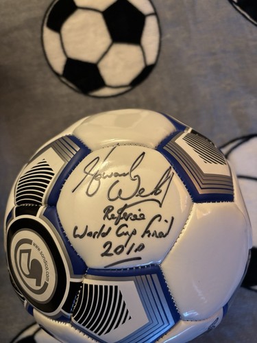 Howard webb signed - howard, autogramm