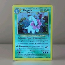 Meganie Holo Pokemon Karte Deutsch 10/111 Neo Genesis