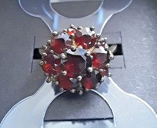 Sehr alter Granat Goldring -