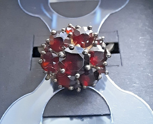 Sehr alter granat goldring - alter,
