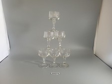 6 Likörgläser Stielgläser