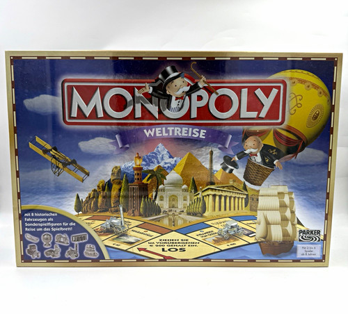 Monopoly weltreise parker - monopoly,