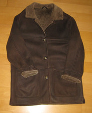 Zaffers gewachsene Lammfelljacke Lederjacke Jacke XL  42 - 44 ungetragen